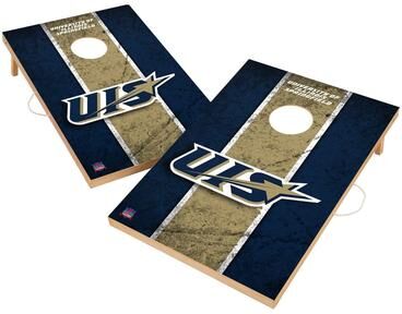 Skip's Garage Vintage Illinois Springfield Prairie Stars Regulation 2x4 Cornhole Set