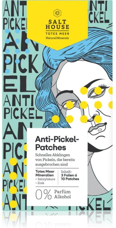 Salt House Natural Minerals Anti-pimple Patches Pflaster für problematische Haut gegen Akne 30 St.