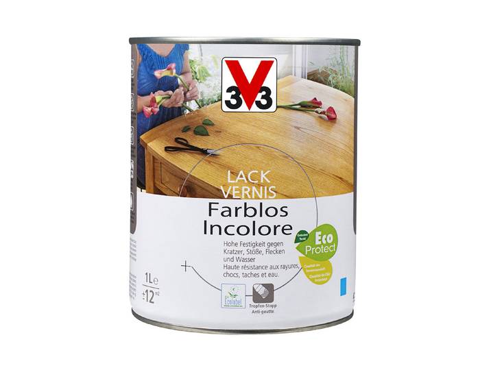 V33 Farbloser Lack V50 Matt 1 l