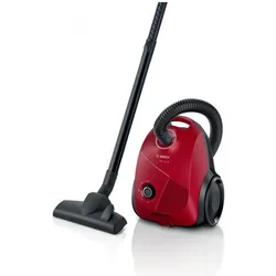 Bosch Hausgeräte BGBS2RD1, Staubsauger, Schwarz, Rot