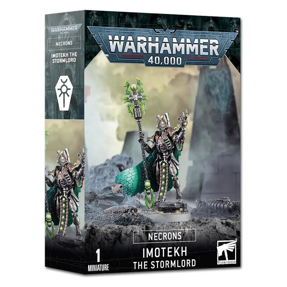 Games Workshop Warhammer 40k - Necron Imotekh : Le Seigneur des Tempetes (Kunststoff) (49-63)