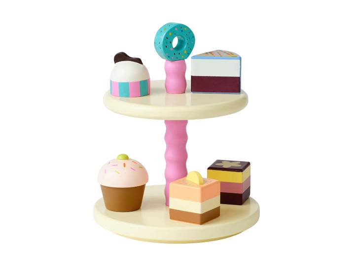 Kid s Concept Kid 's Concept taartplateau met taartjes 9 delen'