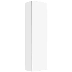 Keuco X-Line Hochschrank 33130140002 48x175x30cm, 1-türig, rechts, Dekor trüffel seidenmatt, Glas trüffel klar