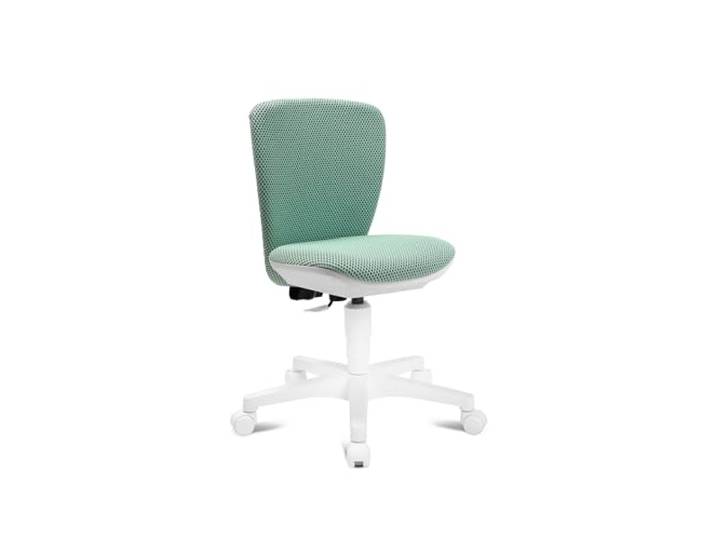 Topstar SITNESS Home S'Cool Kinderstuhl weiß/Mint Made in Germany Ergonomisch höhenverstellbar Geprüfte Sicherheit nach GS-Intertek
