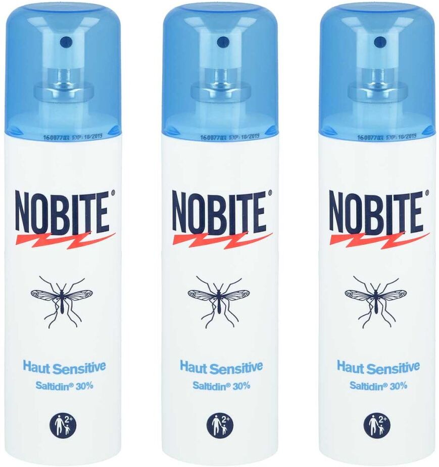 Nobite Haut Sensitive Sprühflasche 3x100ml