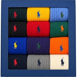 Geschenkset Socken 12stk Mehrfarbig