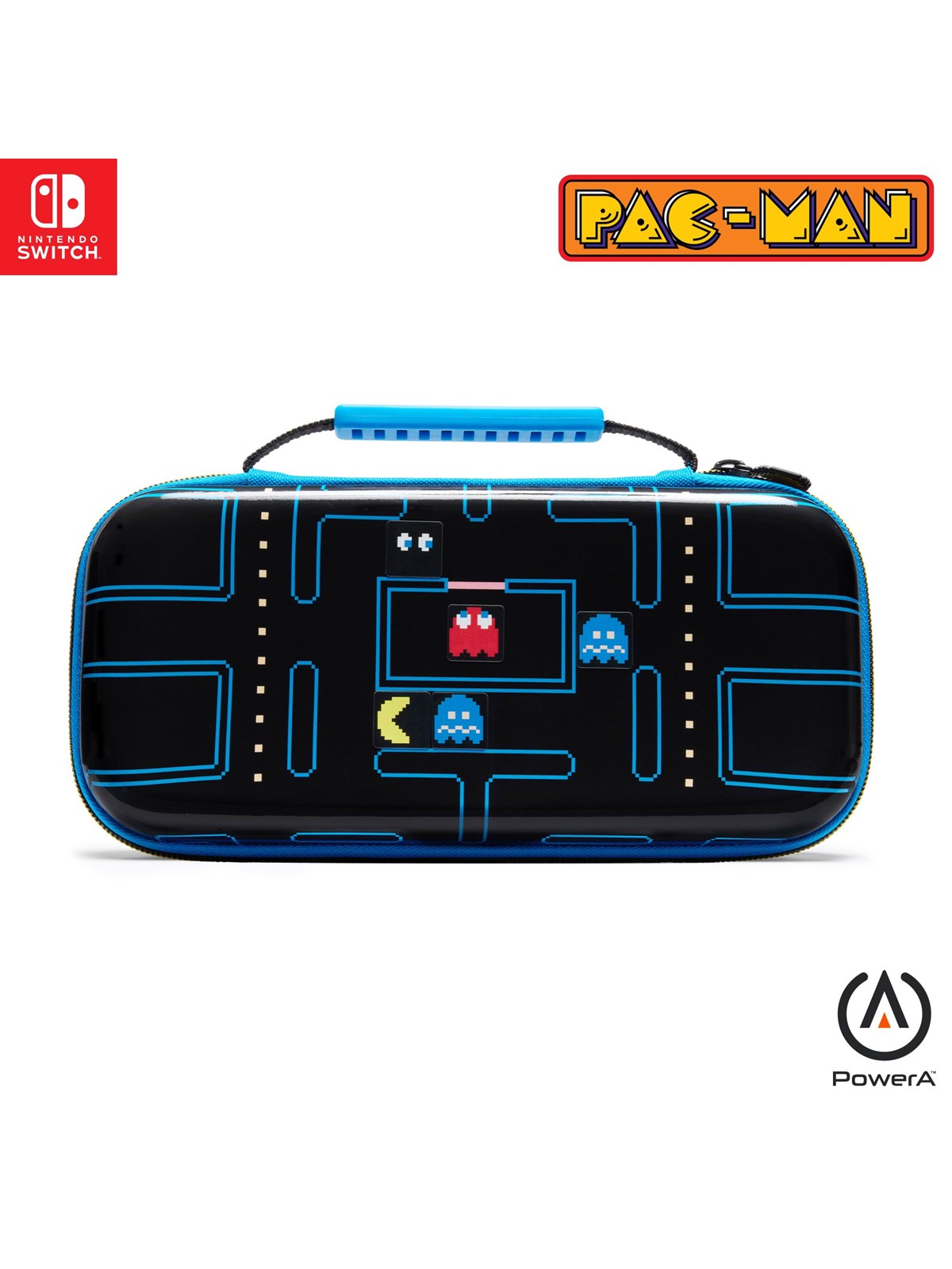PowerA Schutzhülle für Nintendo Switch (OLED-Modell), Nintendo Switch und Nintendo Switch Lite - PAC-MAN Retro Arcade