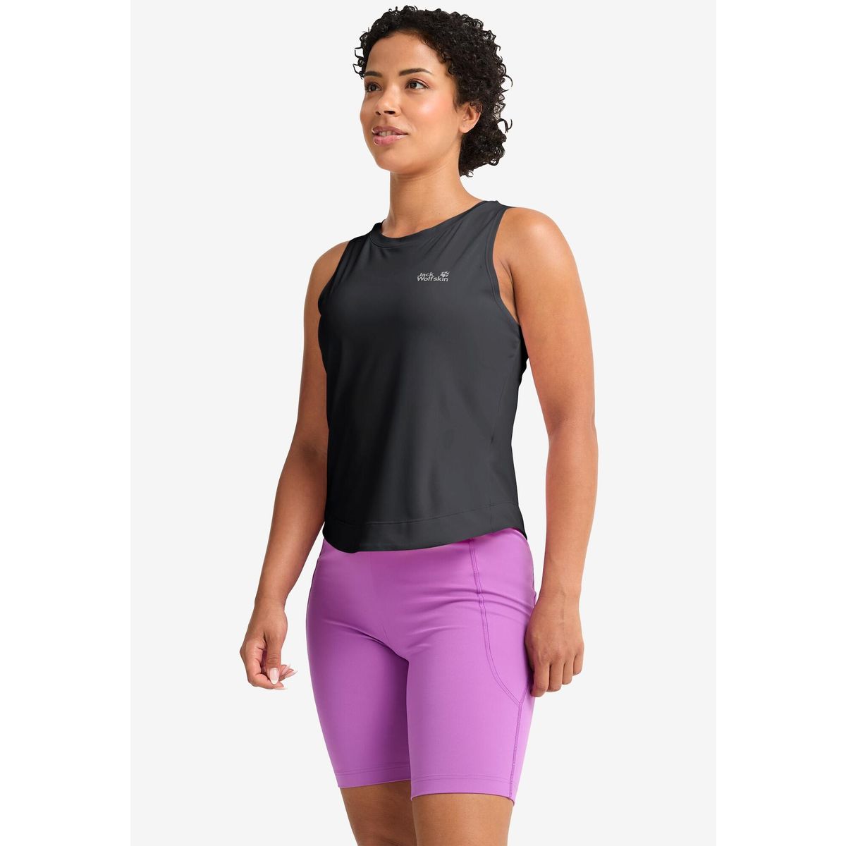 Jack Wolfskin Litestride Tank TOP W black (6000) XS A65832_6000_A04