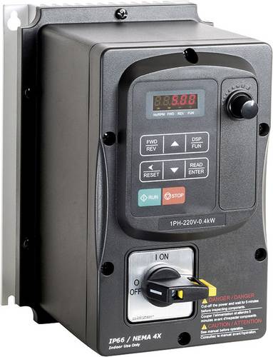 Peter Electronic Frequenzumrichter 0.37kW 1phasig 230V