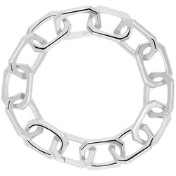 PDPaola PU02-152-U Damen-Armband Large Signature Chain silberfarben