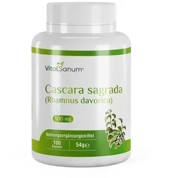 VitaSanum® - Cascara sagrada (Rhamnus davorica) 500 mg 100 Kapseln