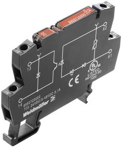 Weidmüller Optokopplerrelais 8950700000-1 0.1A Schaltspannung (max.): 48 V/DC 1St.
