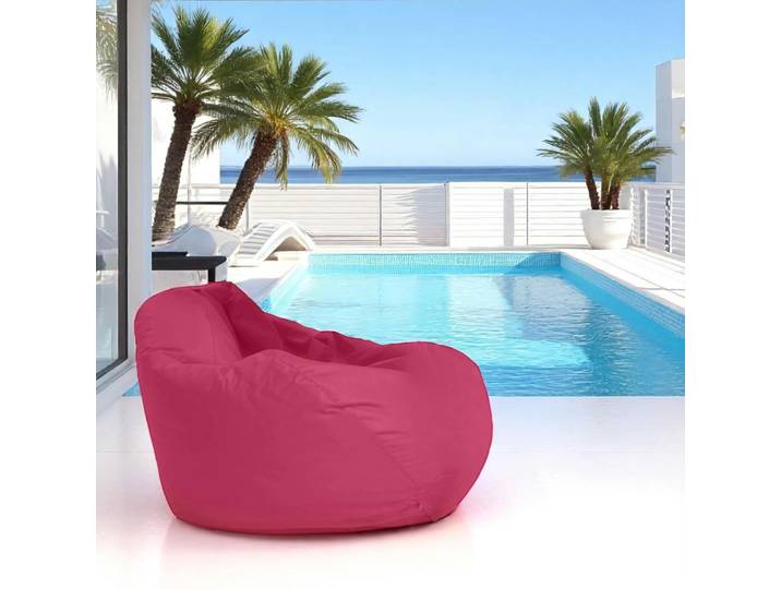 Pouf poire d'extérieur géant imperméable ARTA - Rose