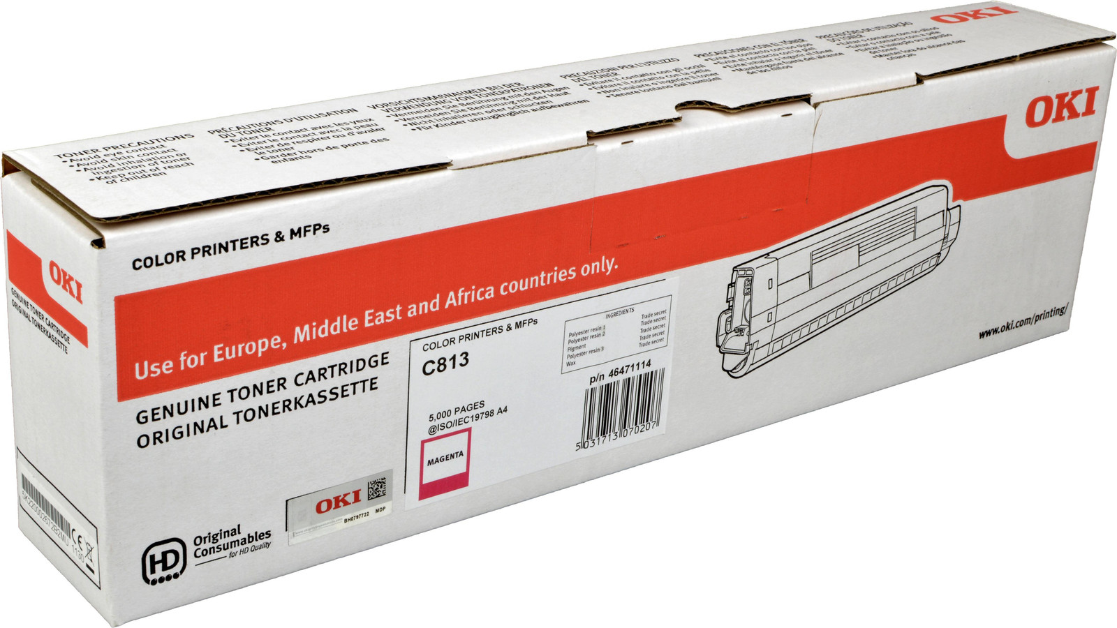 OKI Magenta Originele Toner Cartridge