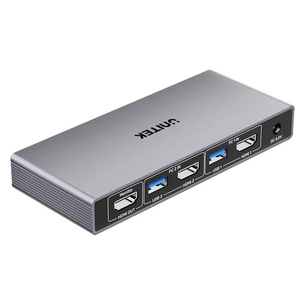 Unitek 4K@60Hz USB 3.0 HDMI KVM-Schalter (55227)