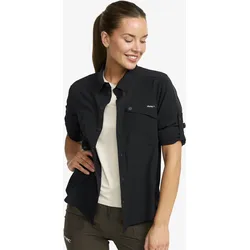 Gradient Pro UV Shirt Damen Black, Größe:XS - Damen > Oberteile > Hemdblusen - Schwarz