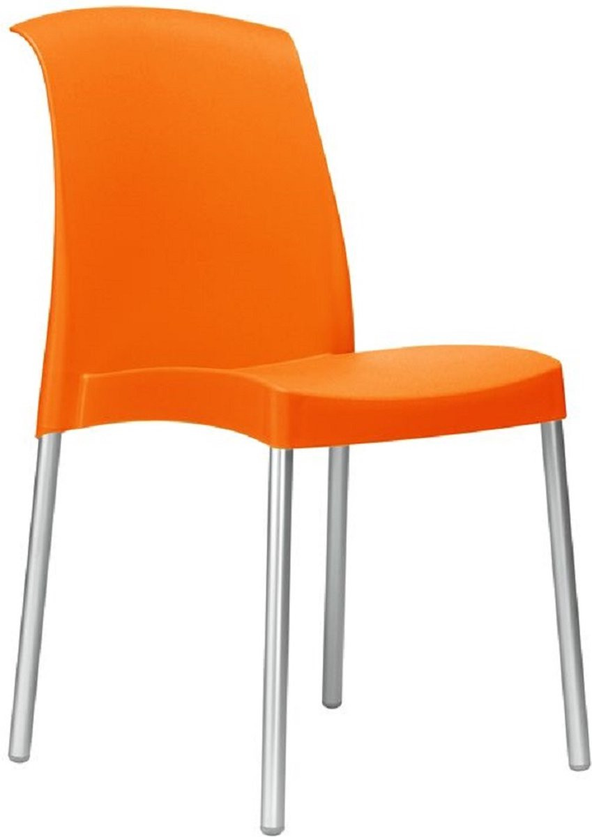 SCAB Design Kantinestoel Jenny Designstoel en Tuinstoel - Oranje
