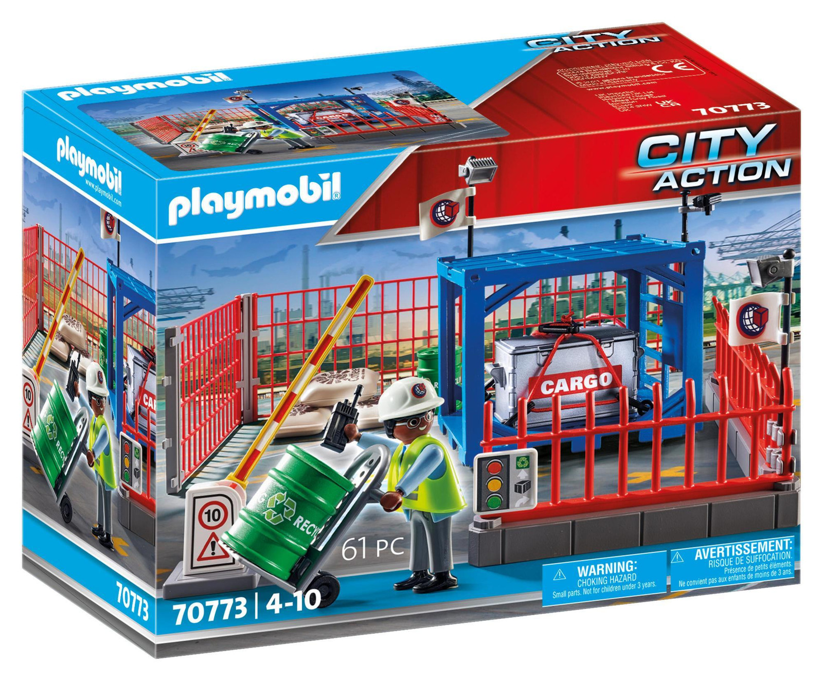 Playmobil City Action 70773 Vrachtopslag