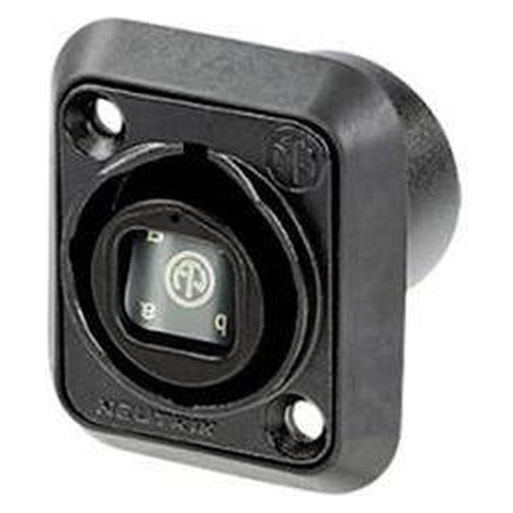Neutrik OpticalCON Quad Chassis Connector (NO4FDW-A)