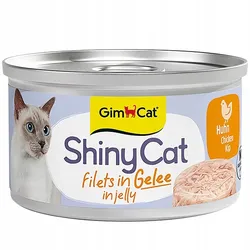 GimCat SHINY CAT JELLY Hühnerfilet 70 g Ergänzungsfuttermittel