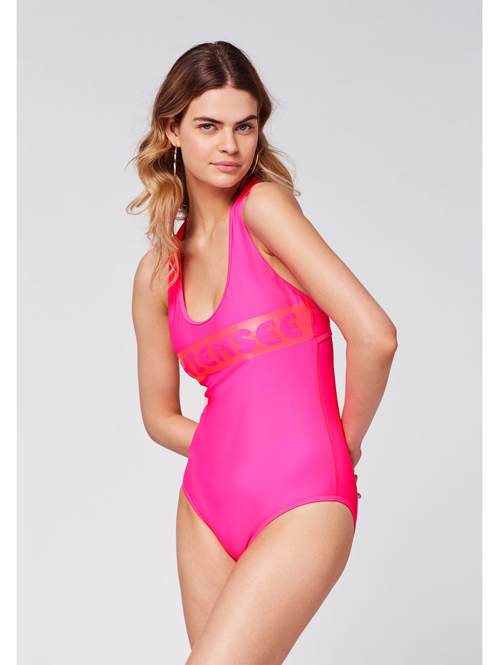 Chiemsee Badeanzug "Kings Bay" in Pink - 38