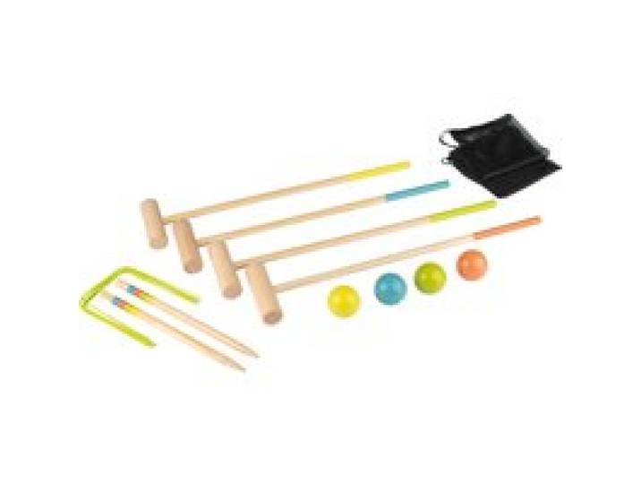LUPILU® Quilles d'animaux / Croquet / Jeu de lancer d'animaux (jeu de croquet)
