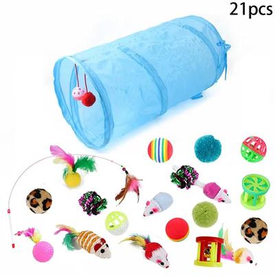 Uplift Treasures Rainbow Cat Play Tunnel 21