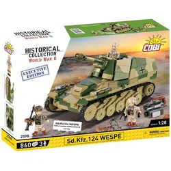 Cobi 855 PCS HC WWII 2598 SD.KFZ.124 WESPE EXECUTIVE EDITION