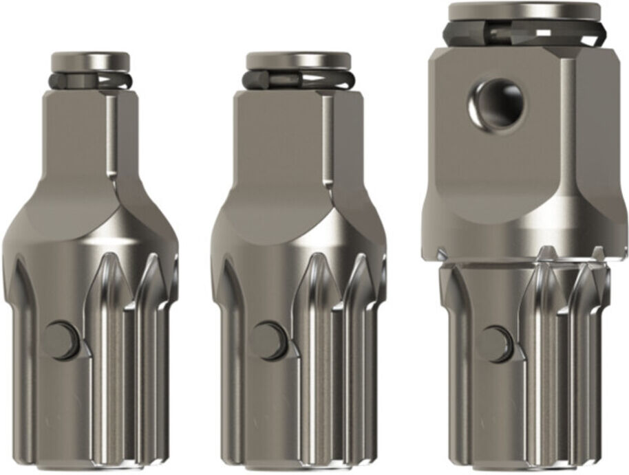 Ingersoll Rand Standard-Spindelaufsatz-Set, 3-teilig aus 3/8", 1/2", 3/4", kompatibel mit DXS2 (AK33H)