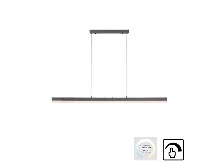 PAUL NEUHAUS LED Deckenleuchte SINA , grau (anthrazit), 3, 1 Stk., Leuchten, LED, LED Deckenleuchte