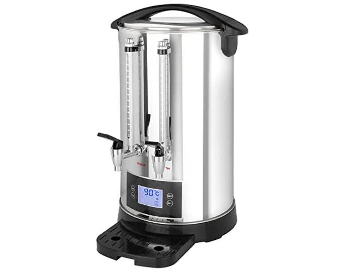 Caytime Teemaschine D30 - Digitaler Teeautomat, isoliert mit Doppelwand - Samowar, Semaver 30 Liter
