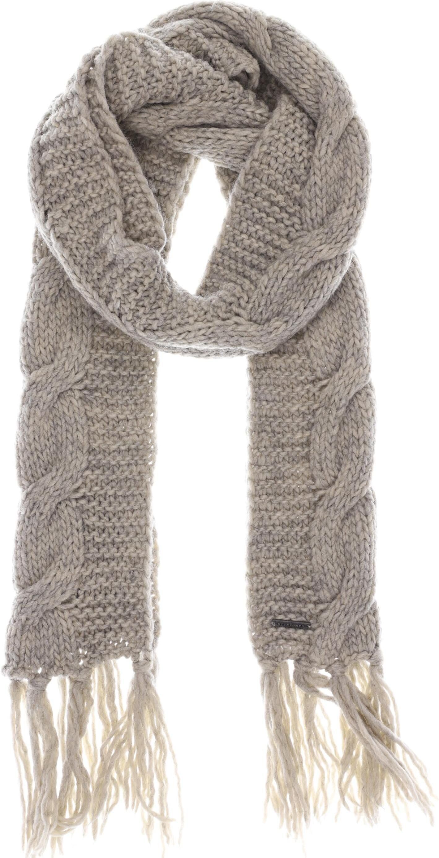 Seeberger Damen Schal oder Tuch, Grau, kein / Etikett - Second Hand
