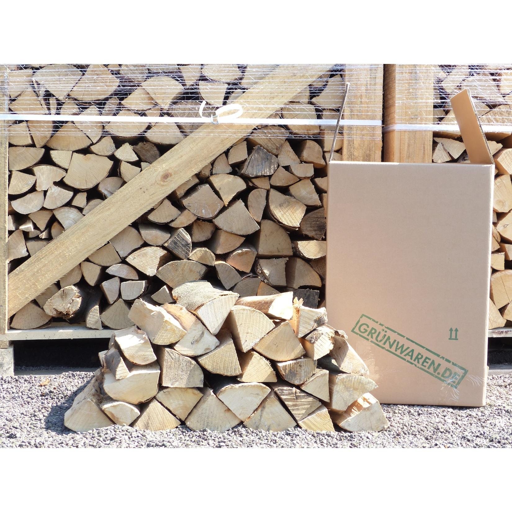 120 kg trockene Buche, Kaminholz Brennholz Feuerholz Hartholz 25 cm