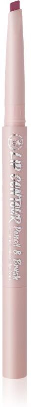 J.Cat Beauty Lip Contour contour lip pencil with brush shade Mystic Mauve Beige 0.22 g