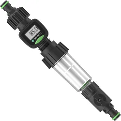 Carafill Count Befüllfilter / Wasserfilter für Wohnmobil / Wohnwagen / Boot mit mechanischer Filterung / digitaler Wasseruhr