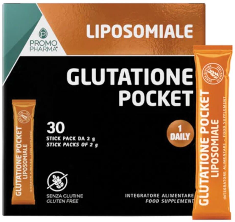 PROMOPHARMA SpA GLUTATIONE LIPOS Pocket 30Stik