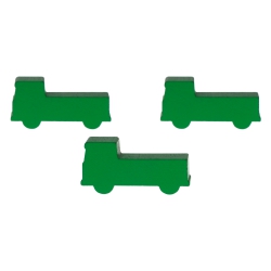 Halmakegel.com LKW - 45x22x12mm - grün 256000