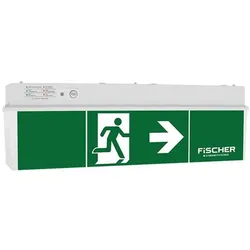 Fischer, Sicherheitskennzeichnung, Rettungszeichenleuchte3/8h opt.Mesh/NB Add.on ULU383M (ULU383M)