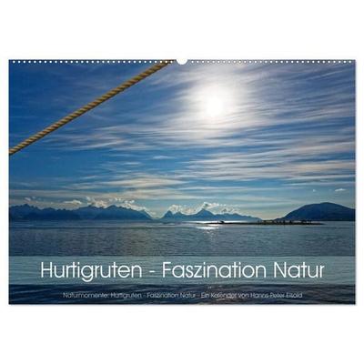 Hurtigruten - Faszination Natur (Wandkalender 2027 DIN A2 quer), CALVENDO Monatskalender