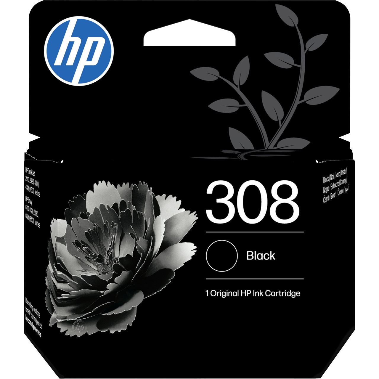 HP 308 Schwarz+dreifarbig Tintenpatrone