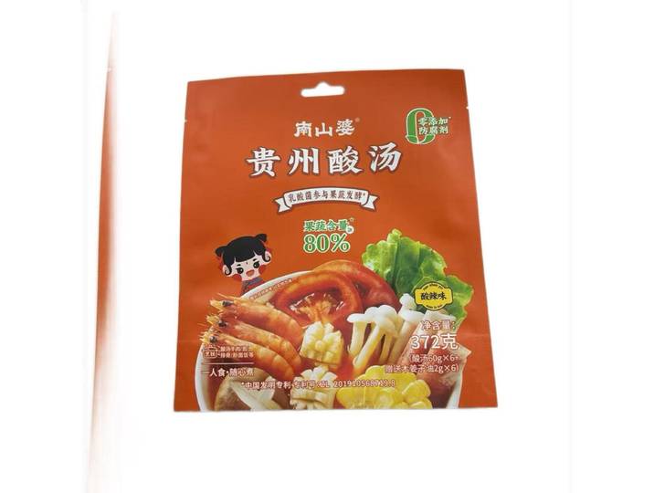 Nanshanpo Soupe aigre du Guizhou (saveur aigre et piquante) 372 g