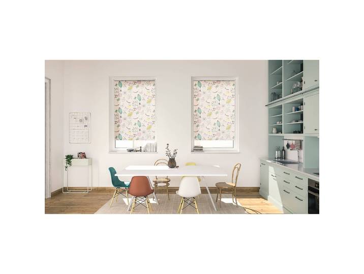 Verdunklungsrollo My Bohemian Garden 80 x 150cm Multicolor
