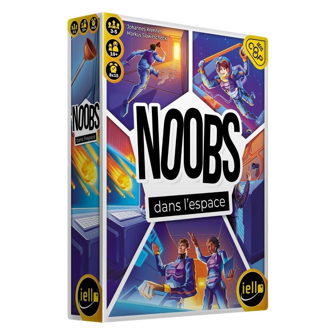 Iello NOOBS dans l'espace 10+/3-5 (Französisch, 3 - 5 Spieler) (70317)