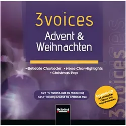 3 voices Advent & Weihnachten, Doppel-CD, Hörbücher von Lorenz Maierhofer