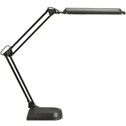 Schreibtischleuchte Metall/Ku.schwarz H.max.410mm Standfuß m.LED