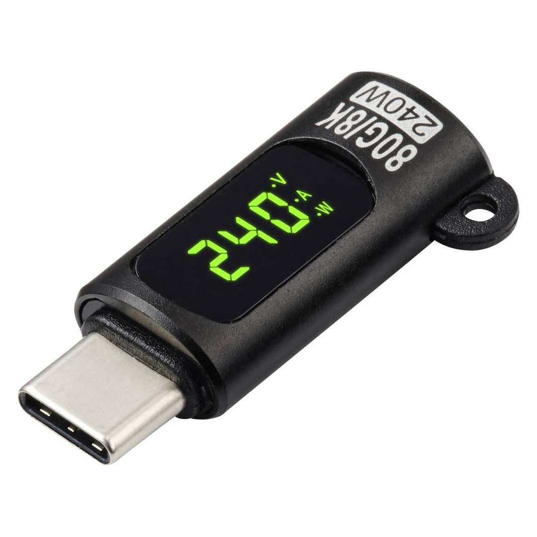 Renkforce USB-C Adapter (1x USB-C Stecker - 1x USB-C Buchse (Power Delivery)) (RF-7105846)
