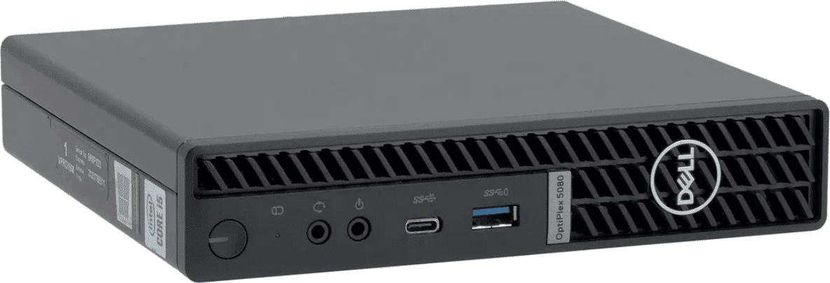 Dell OptiPlex 5080 Micro MFF Intel Core i5-10500T 256GB SSD 16GB Windows 11 Pro Refurbished