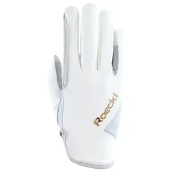 Roeckl Reithandschuhe MARENO weiß ECO Series Sommer Reit Handschuh, Roe17_Gr.: 7.5