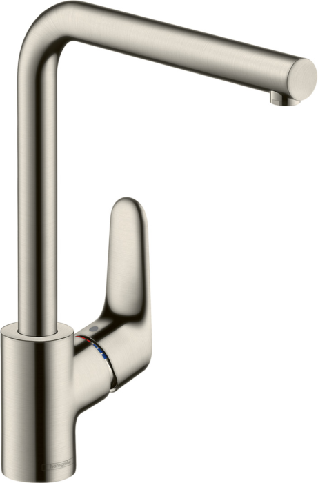 Hansgrohe Focus M41 280 31827800 1jet edelstahl-optik