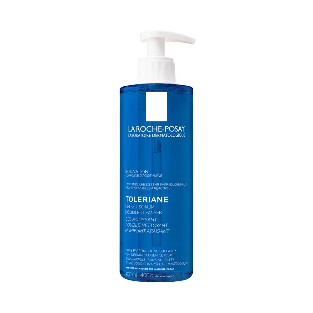 Roche-Posay Toleriane Gel-zu-Schaum Cleanser 400 ml Gel